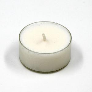 Bougie chauffe-plat Couleur : blanc, Diamètre : 38 mm, Hauteur : 18 mm, Durée de combustion : 4 h