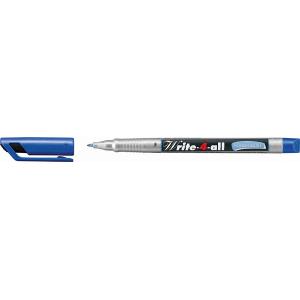 Marqueur permanent fin, bleu