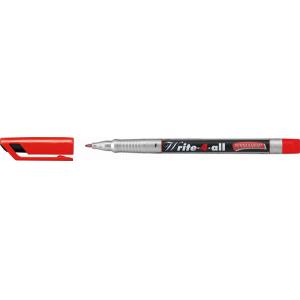 Marqueur permanent fin, rouge