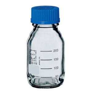 Flacon en verre borosilicaté 3.3 plastifié