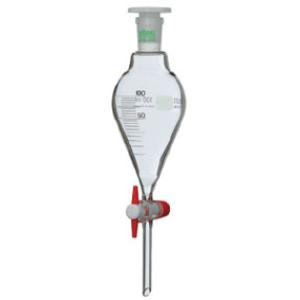 Entonnoir séparateur, gradué, avec robinet RN, 100 ml