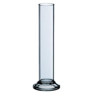 Éprouvette à pied, 400 ml, bord rodé Cylindre sur pied, rugueux, sur pied rond, Matériau : verre borosilicaté 3.3