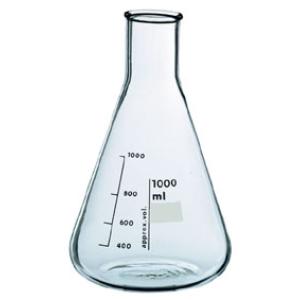 Erlenmeyer, 1000 ml, cé, verre borosilicaté