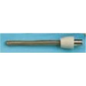Electrode en baguette, nickel, avec bouchon diam. 19 et douille de 4 mm