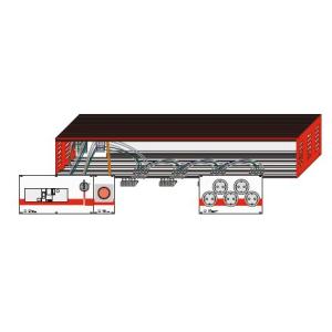 Console d'alimentation électrique pour modules 1800 mm
