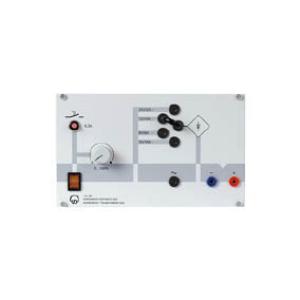 Transformateur de TP 24V/2A dans un rack 19 Appareil d'alimentation complet pour des expériences avec des tensions de transformateur variables