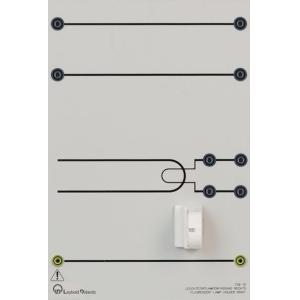 Douille tube fluorescent, droite Douille droite, avec socle G13