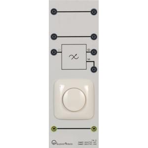 Variateur de lumière à charge inductive pour tubes fluorescents 220 V/50 Hz, max. 600 VA, blanc