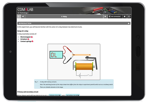 Pack de démarrage COM4LAB : Technique du courant continu I